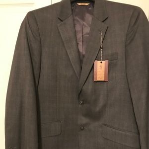 44 R Sports Coat - Med Grey NWT